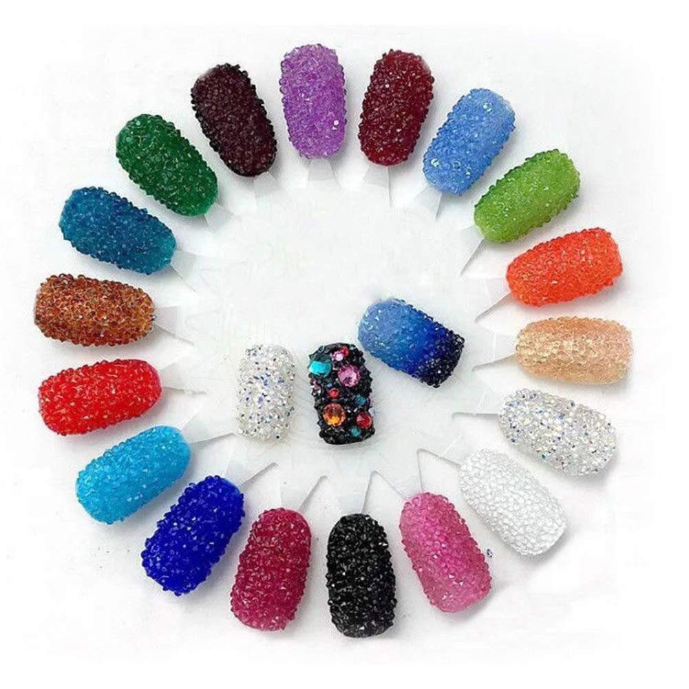 Мікроциркон Кристал Піксі 3D для дизайну нігтів Generic 1.3 мм Міні Стрази, фото №7