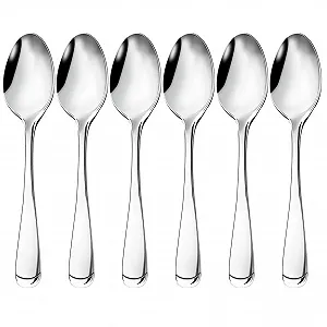Ложки для кави, Набір з 6 штук, Маленькі з нержавіючої сталі - Фото 1