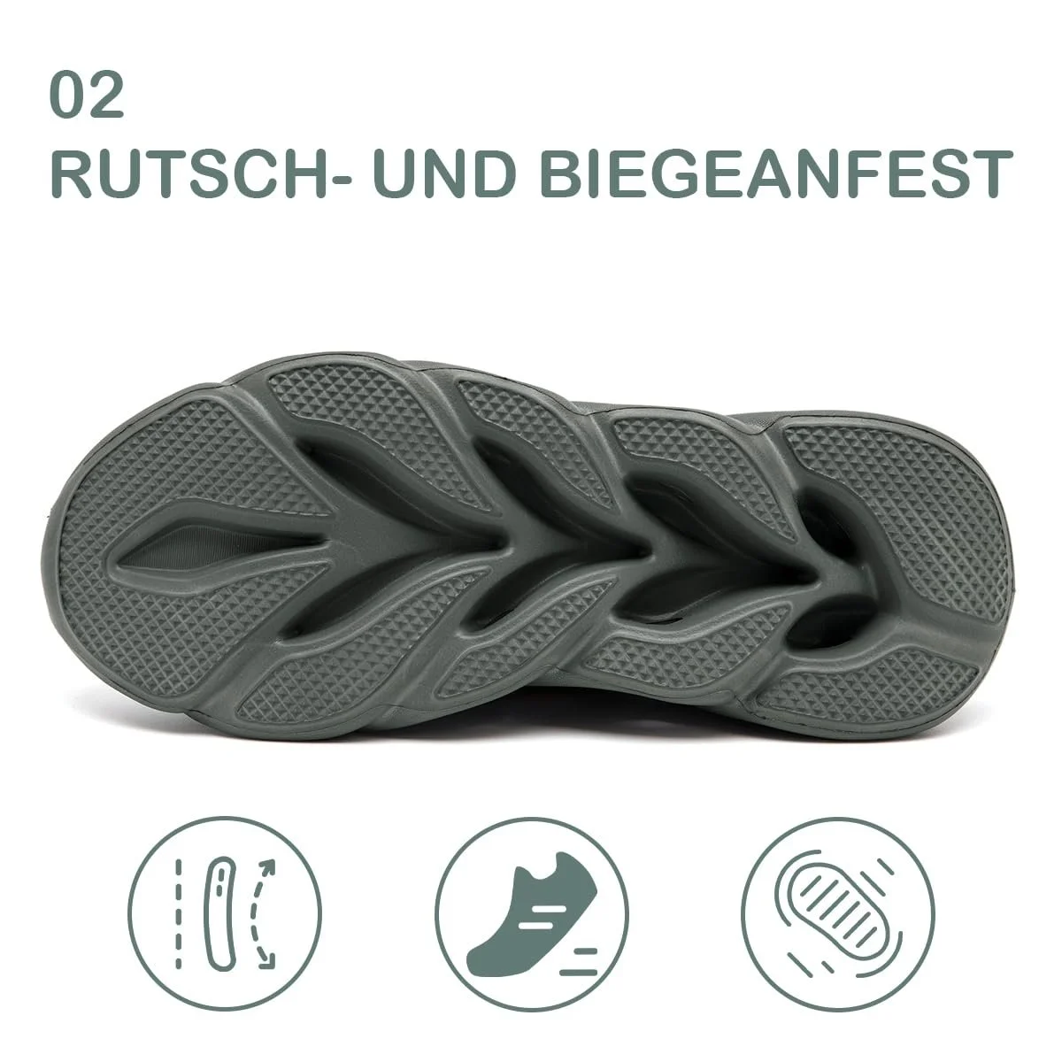 Чоловічі зимові утеплені черевики ZDFQLGV для активного відпочинку Водонепроникні, фото №3 Чоловічі зимові утеплені черевики ZDFQLGV для активного відпочинку Водонепроникні, фото №3