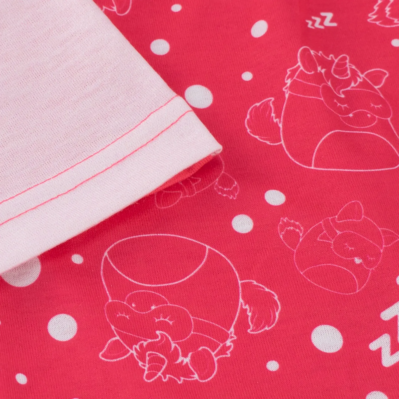 Комплект пижамы Squishmallows для девочек, шорты, фото №5 Комплект пижамы Squishmallows для девочек, шорты, фото №5