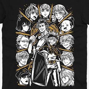 Футболка Аниме Чёрный клевер Black Clover TH260 M synthetic.ua - Фото 1