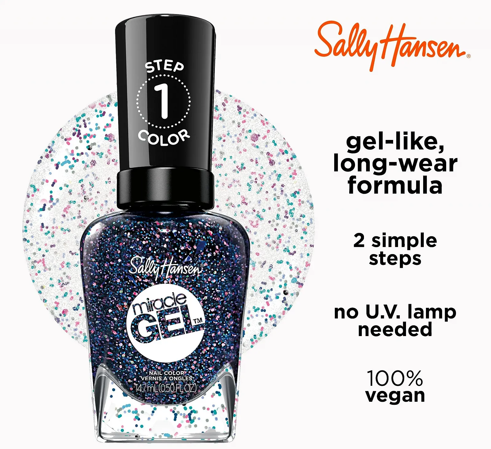 Гель-лак Sally Hansen Miracle Gel Travel Seekers Collection Girls Flip 15 мл, фото №4 Гель-лак Sally Hansen Miracle Gel Travel Seekers Collection Girls Flip 15 мл, фото №4