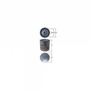 Топливный фильтр KNECHT KC 22 для FORD GMC MERCEDES-BENZ VAG O K PERKINS - Фото 1
