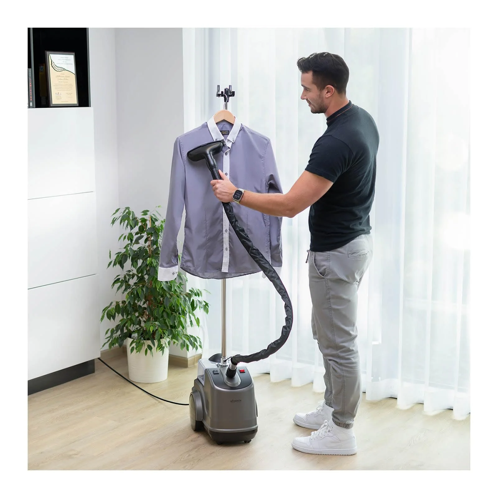 Вертикальный отпариватель ulsonix USX-ST1 2000 Вт 2.97 л 36 г/мин, фото №3