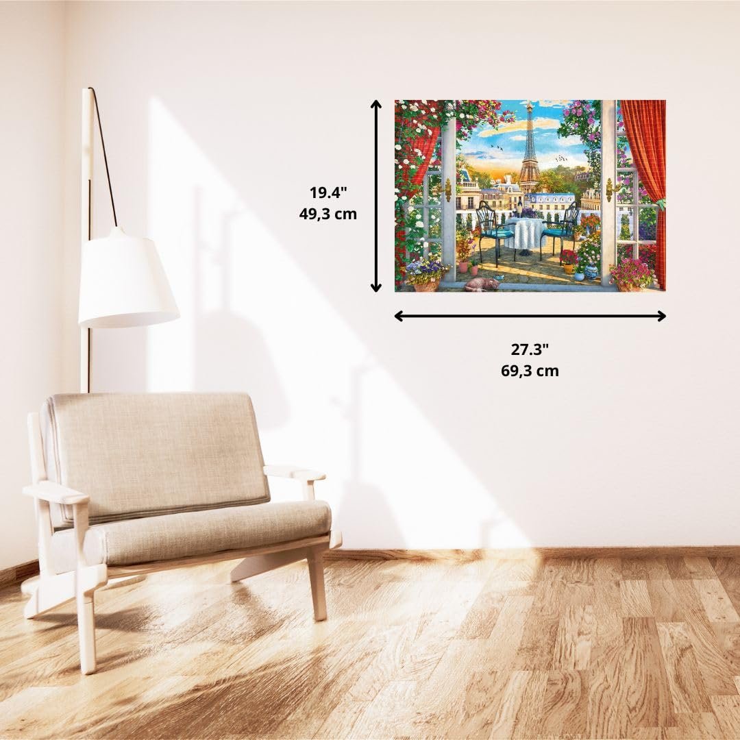 Пазл Schmidt Spiele Terrace in Paris 1000 деталей, фото №5