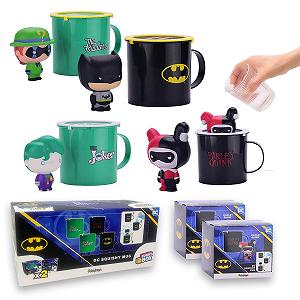 Кухоль SBABAM Funny Box DC Squishy з фігурками DC Comics, набір 2 шт - Фото 1