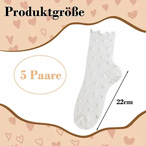 Шкарпетки Жіночі Дизайн у формі серця synthetic.ua - Фото 1