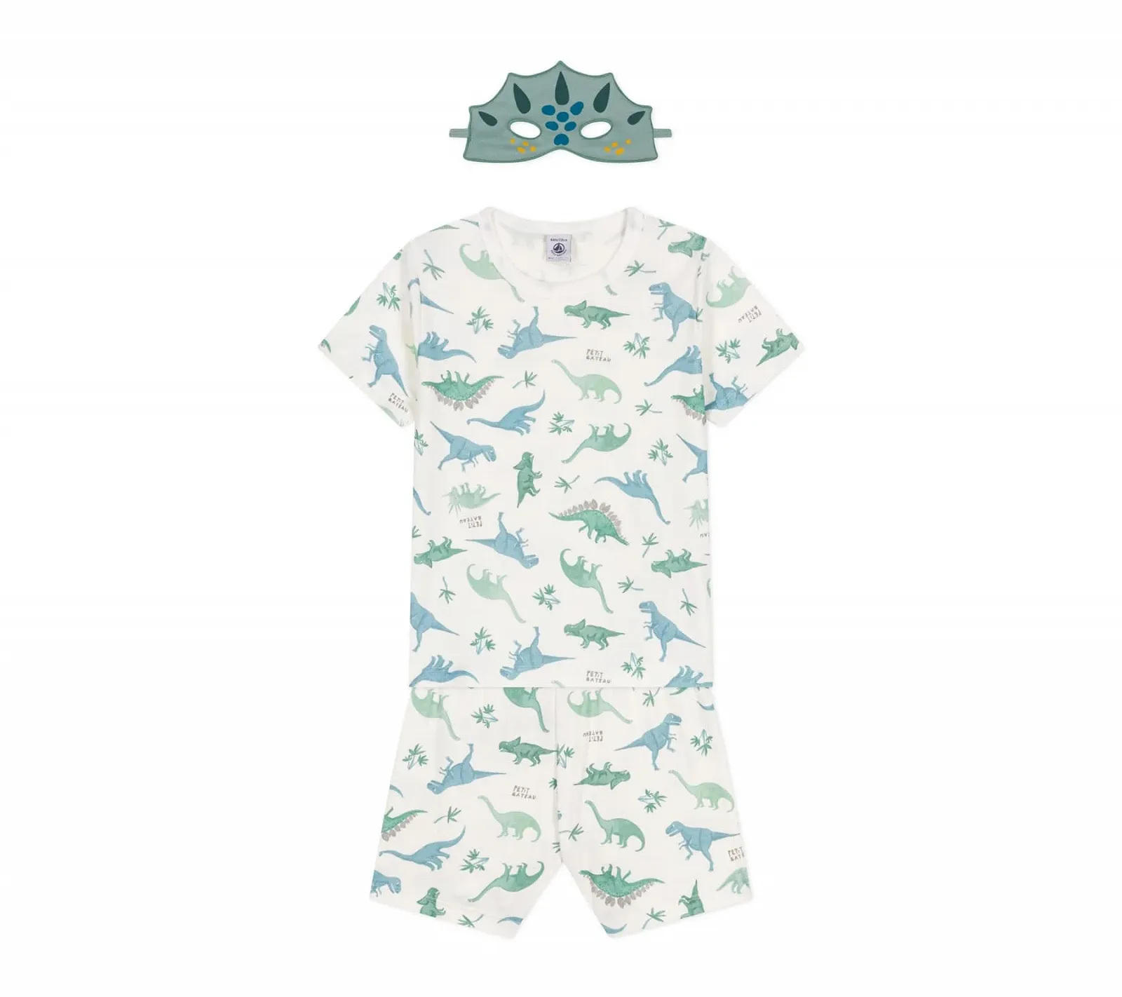 Піжама Petit Bateau для хлопчиків та маска, фото №4 Піжама Petit Bateau для хлопчиків та маска, фото №4