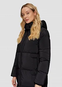 Пальто s.Oliver BLACK LABEL Теплое со съемным капюшоном synthetic.ua - Фото 1