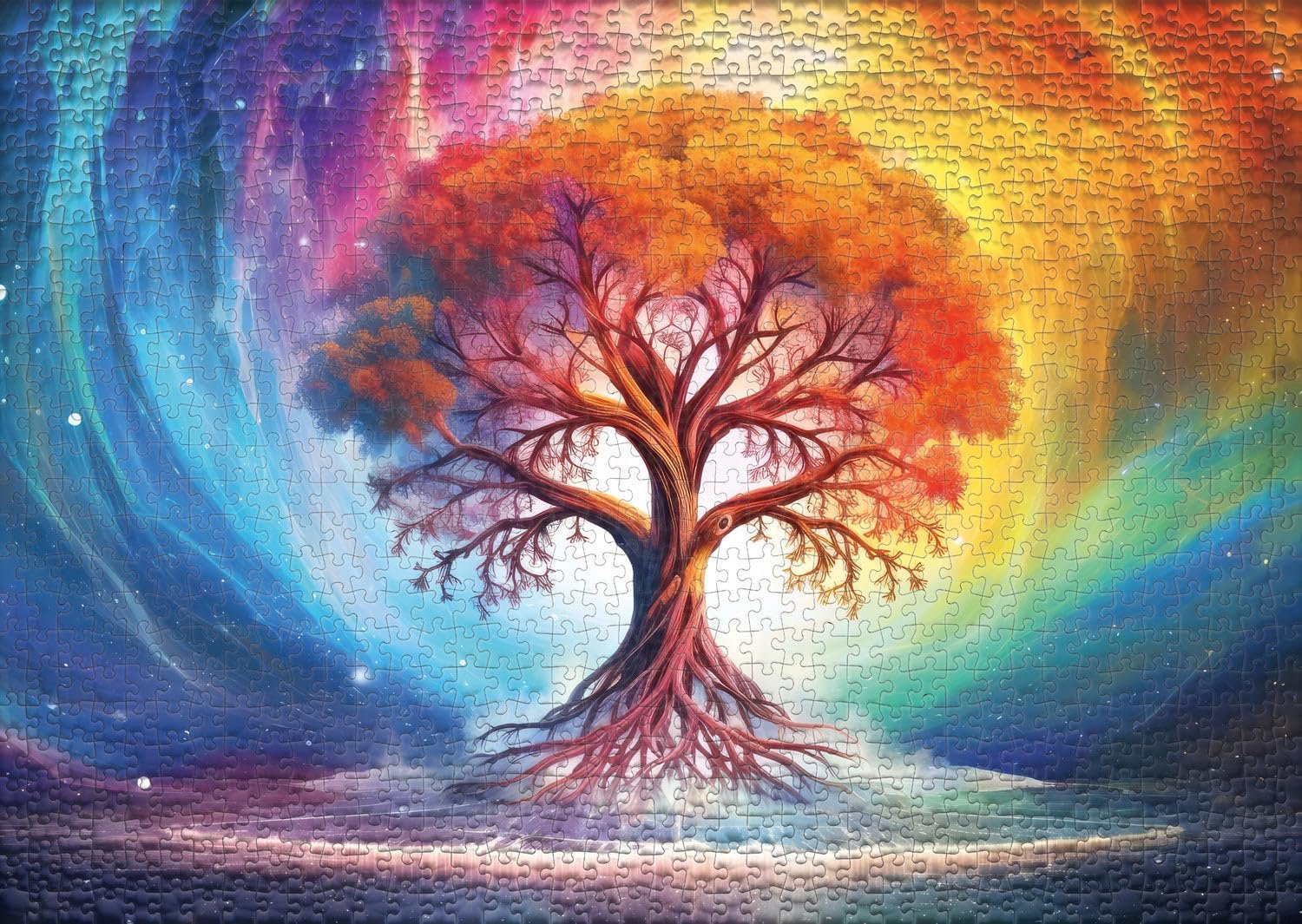 Пазл Ulmer Puzzleschmiede Universal Tree 1000 элементов Германия, фото №2