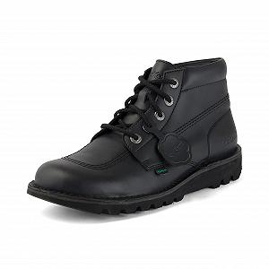Ботинки Kickers Unisex Kick Hi Vegan Synt Au Blk - Фото 1