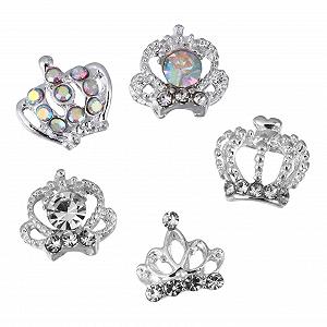 Украшение для ногтей Корона из сплава, 50 шт. - Фото 1