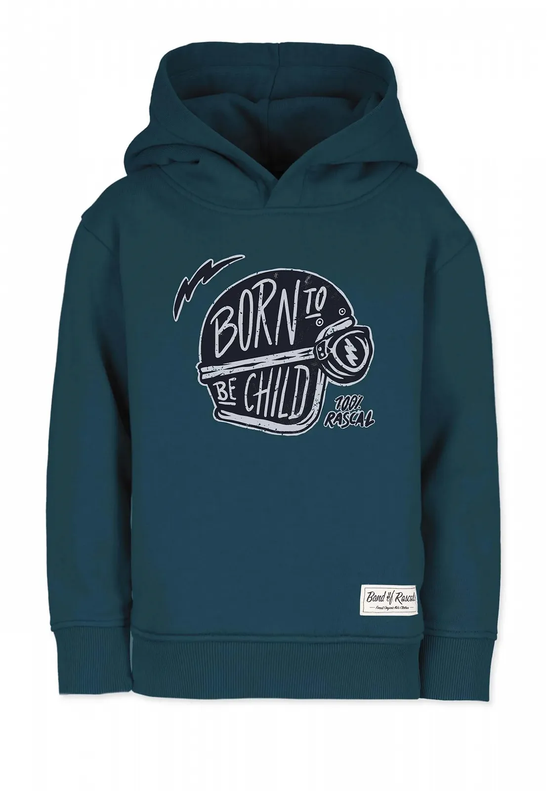 Дитяче худі Band of Rascals Helmet з органічної бавовни, фото №1