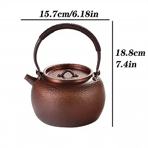 Чайник Мідний Ретро Ручної Роботи 900 мл synthetic.ua - Фото 1