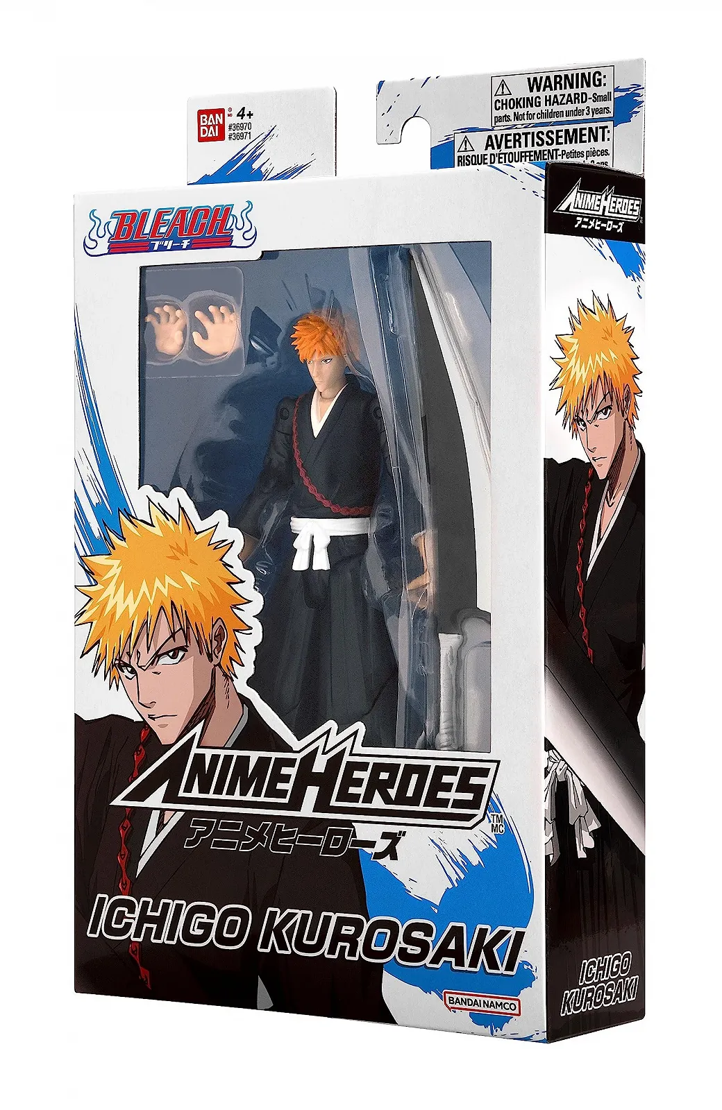 Фигурка Bandai Anime Heroes Bleach Kurosaki Ichigo 17 см 36971, фото №3