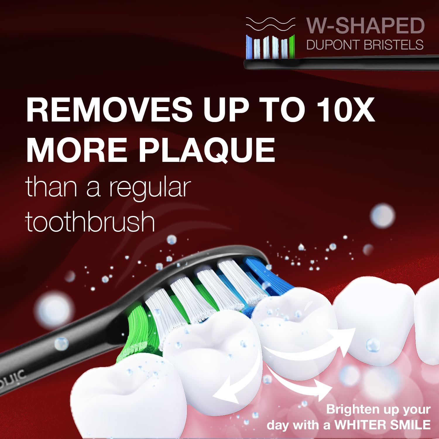 Електрична зубна щітка Wagner Stern IntelliBrush Series з датчиком тиску 4 режими, фото №6