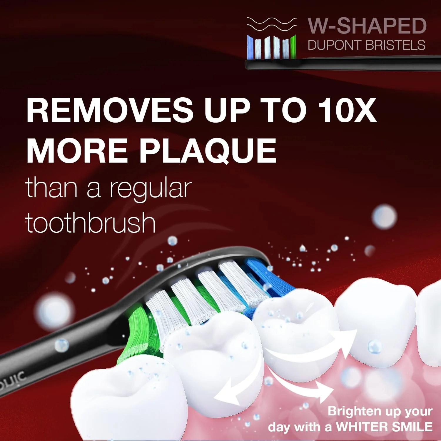 Электрическая зубная щетка Wagner Stern IntelliBrush Series с датчиком давления 4 режима, фото №6