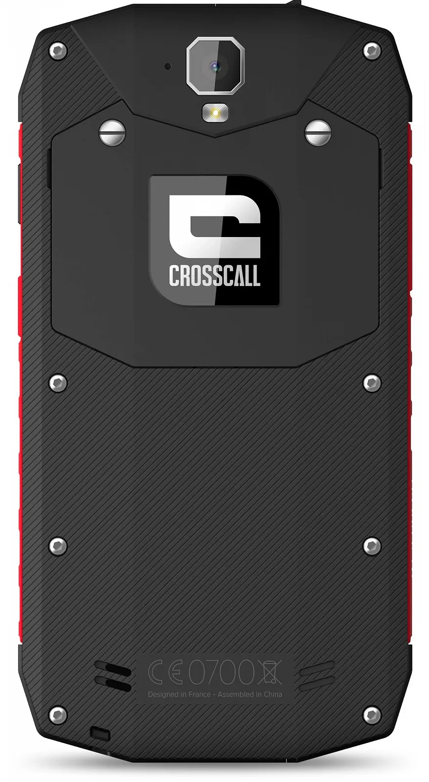 Смартфон CROSSCALL Trekker-M1 Core Refurbished Class A Unlocked 4G 4.5" 16GB Mono Micro SIM Black/Red, фото №5