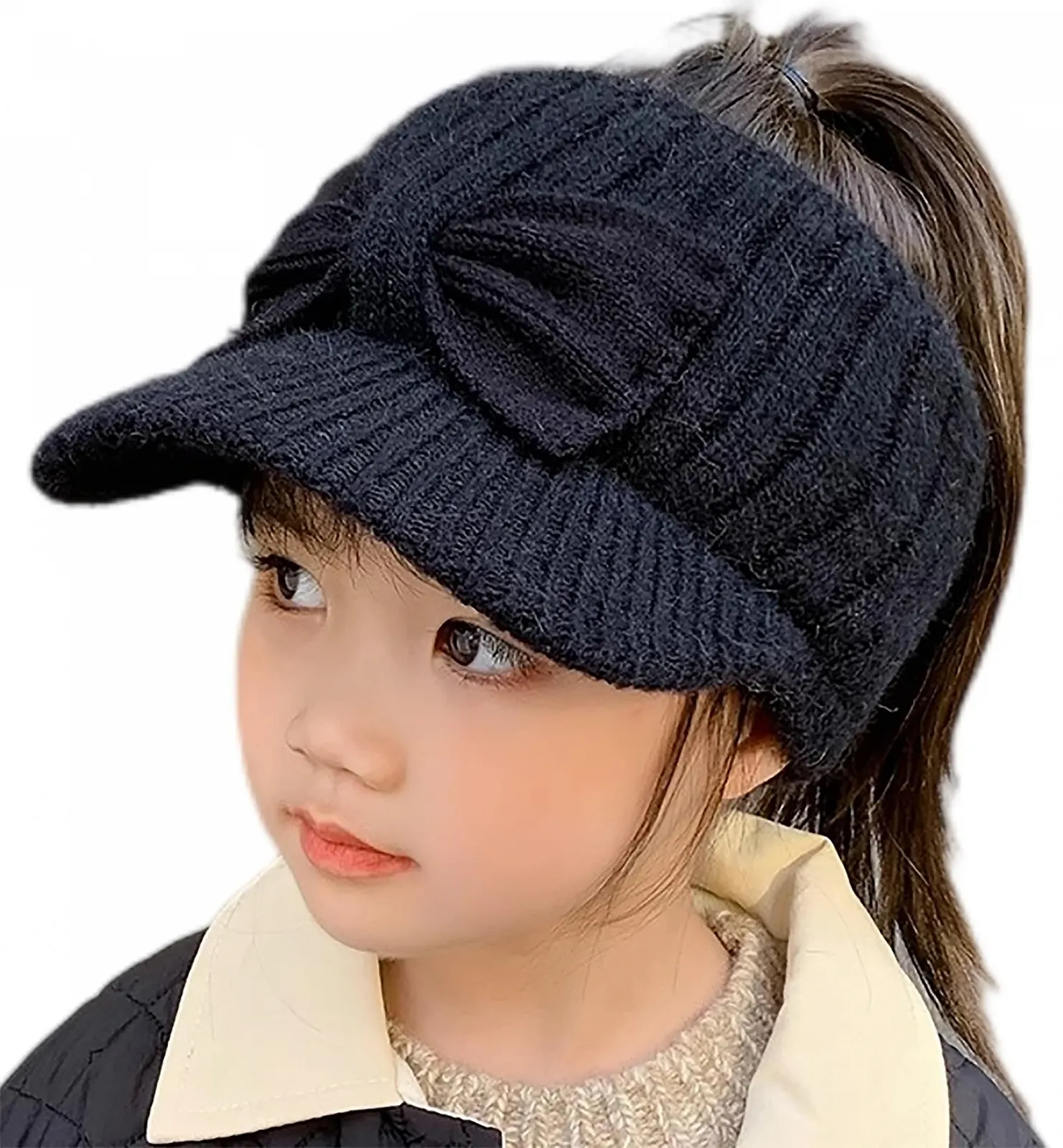 Вязаная детская шапка Eohak Осенняя и зимняя, фото №1