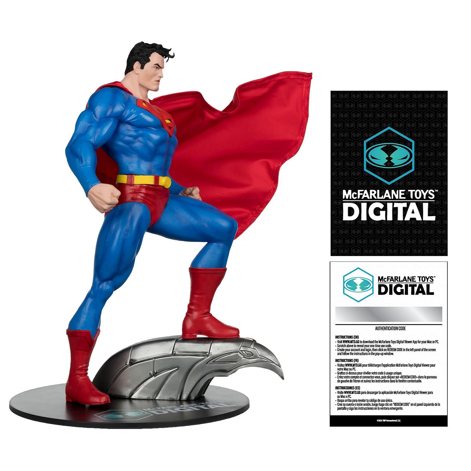 Статуя McFarlane DC Direct PVC 1/6 Супермен від Jim Lee Digital 25 см, фото №1