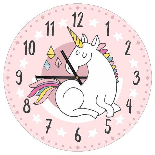 Настенные часы Presentville круглые Единорог 36 см  CHR_P_20A009, фото №1