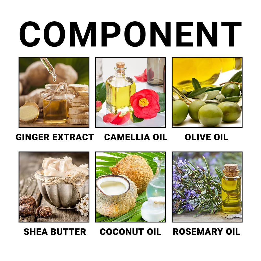 Твердий шампунь Ginger Hair Regrowth проти випадіння волосся, фото №3