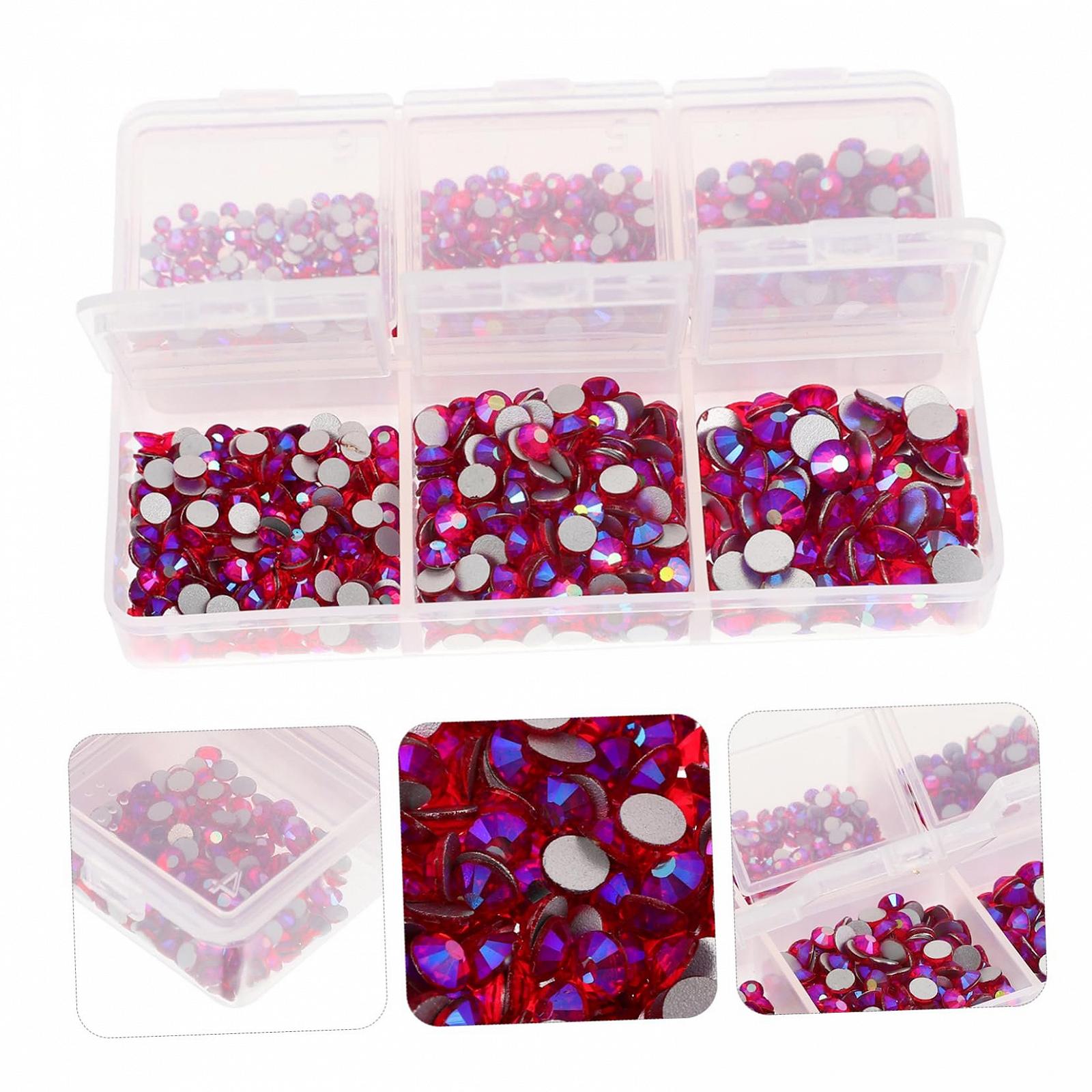 Стразы для ногтей FRCOLOR Плоские для дизайна ногтей, аксессуары для любителей, креативные дизайны, маникюрные украшения и проекты рукоделия, фото №7