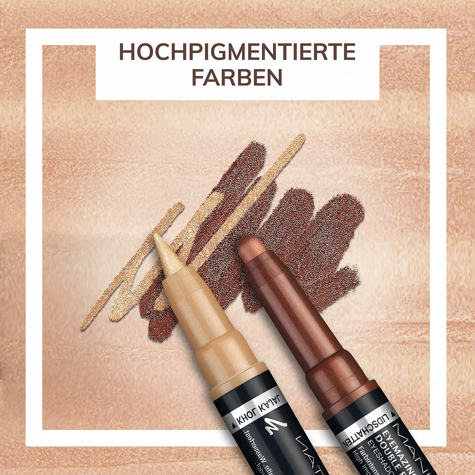 Тени для век Manhattan Eyemazing Double Effect 2-в-1 Водостойкие, фото №5