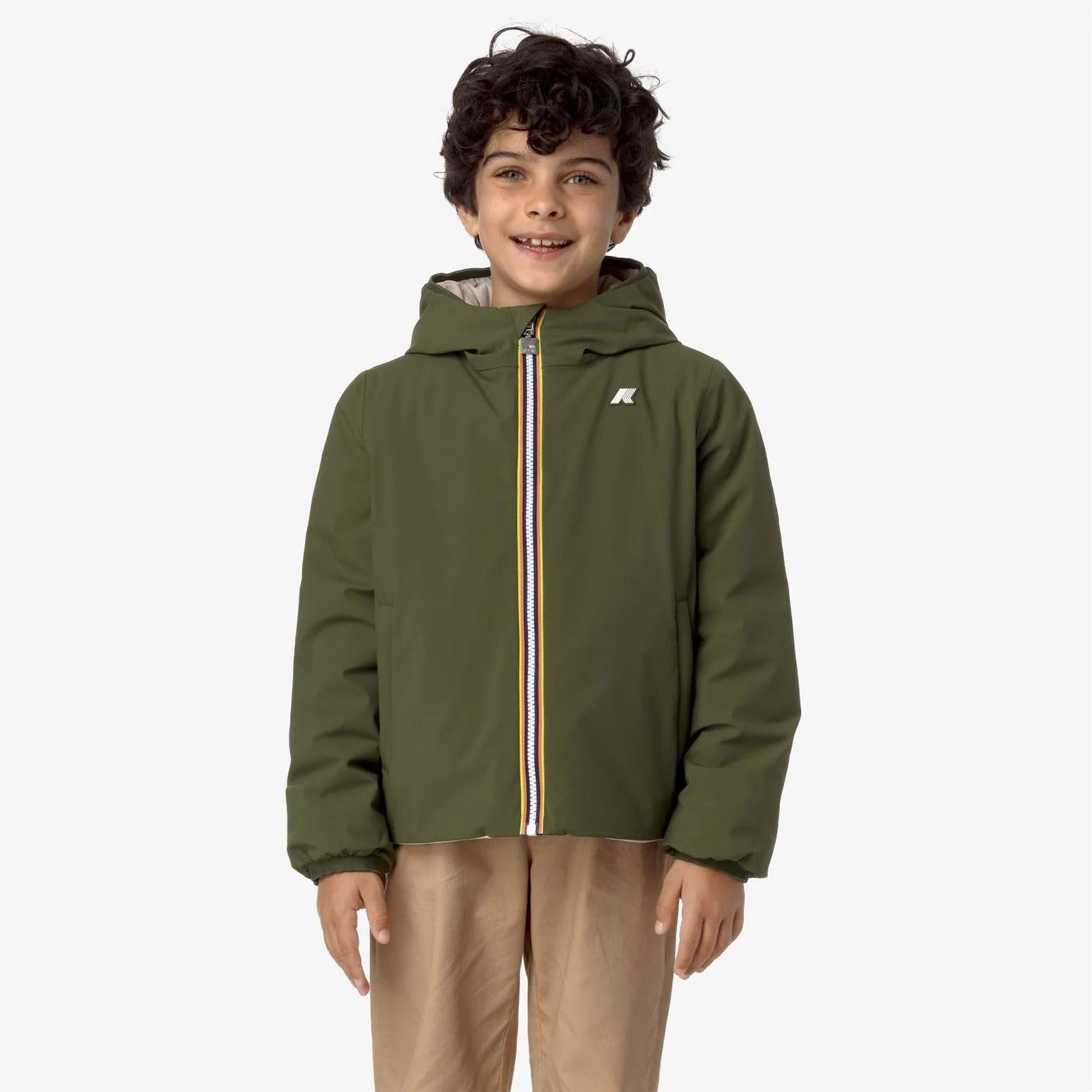 Куртка K-Way Jack st Warm Reversible для хлопчиків K71337W, фото №2 Куртка K-Way Jack st Warm Reversible для хлопчиків K71337W, фото №2