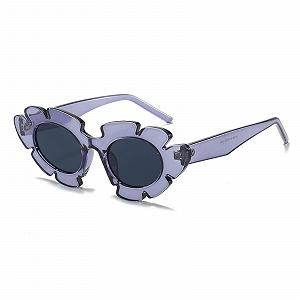 Винтажные очки Кошачий глаз Цветы Женские ретро - Фото 1