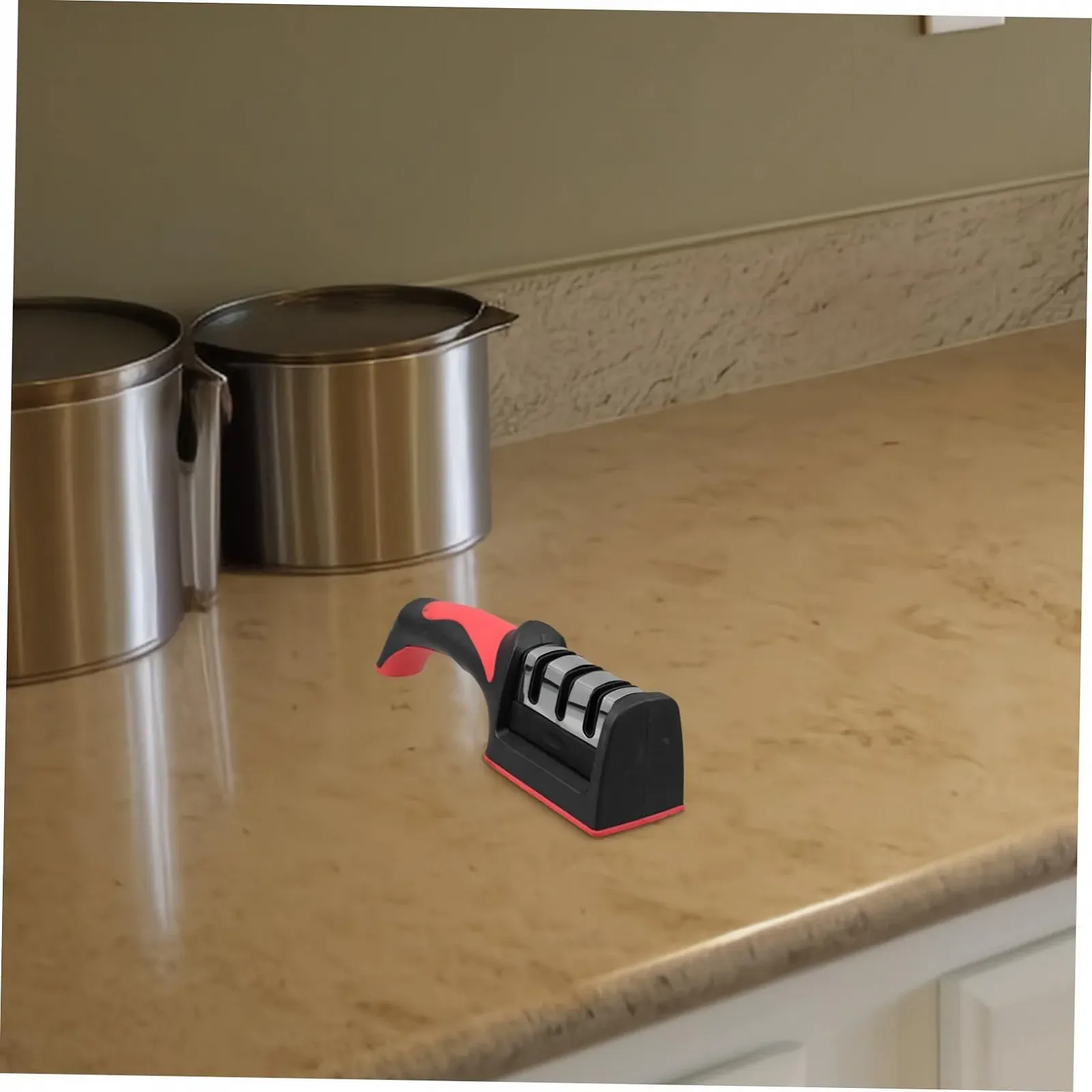 Точилка для ножів та стамесок ручна металева з нержавіючої сталі, фото №4