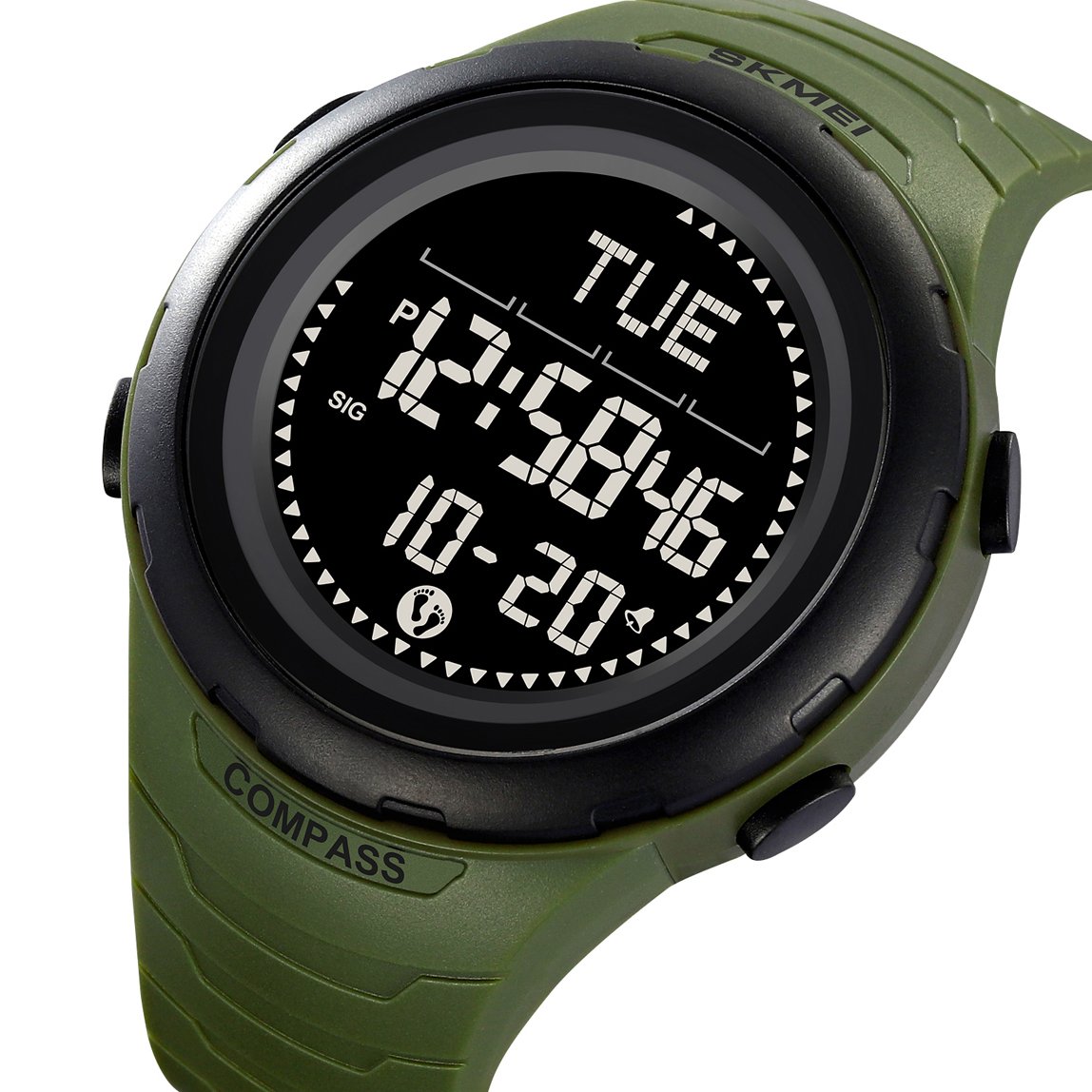 Годинник Skmei 2166AG Army Green, фото №3