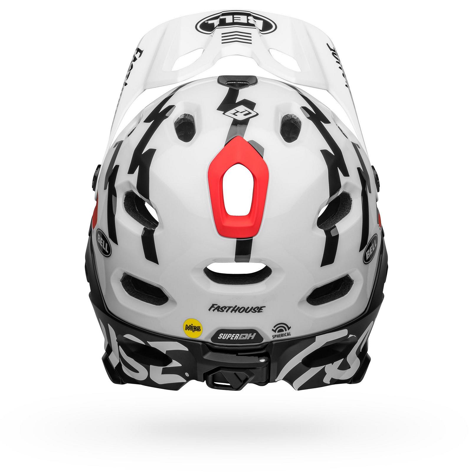 Шолом Bell Super DH Spherical M/GL BK/W Fast M, фото №4