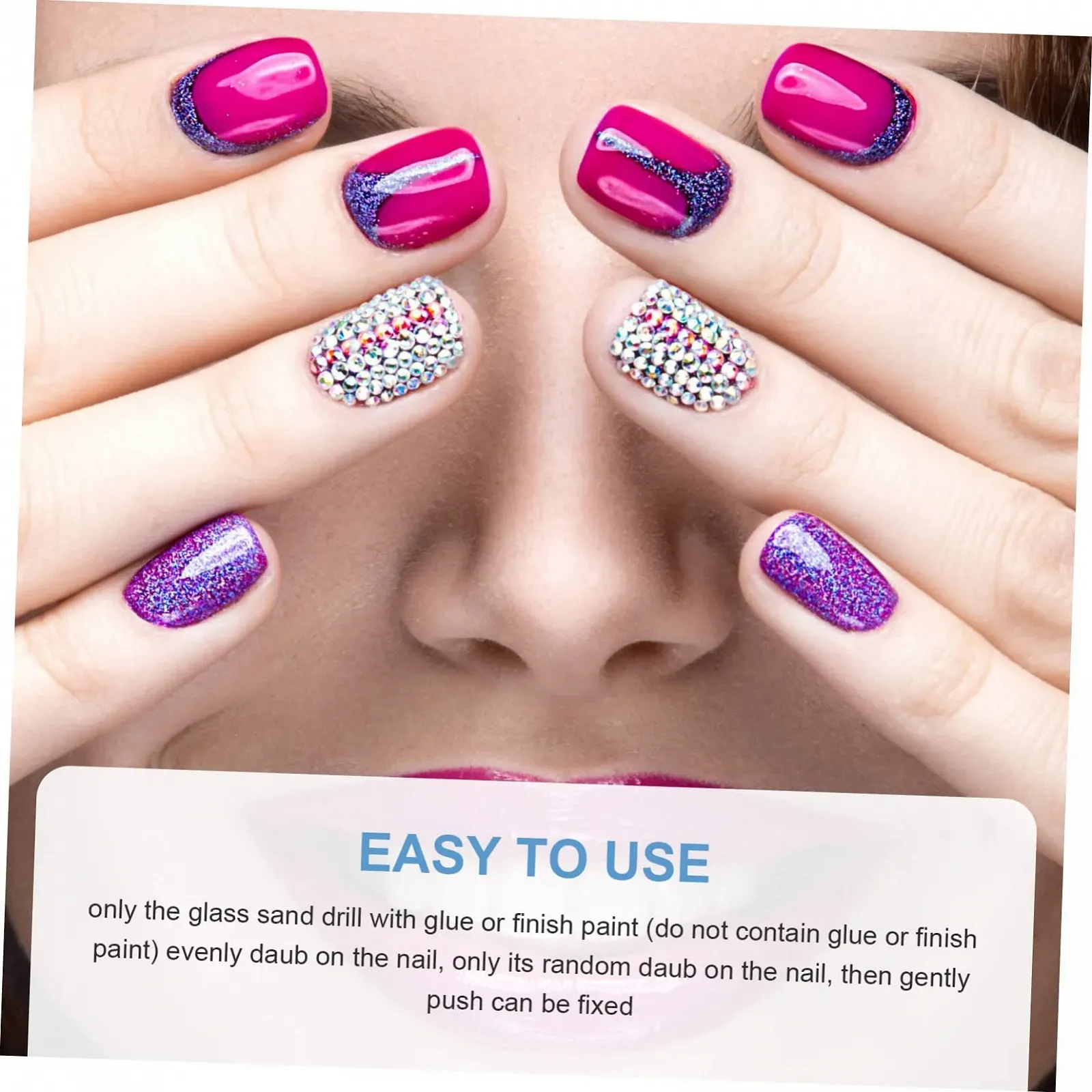 Украшения для ногтей Healvian, 25 наборов, уникальные стеклянные шармы для маникюра, стильные украшения для ногтей, фото №6 Украшения для ногтей Healvian, 25 наборов, уникальные стеклянные шармы для маникюра, стильные украшения для ногтей, фото №6