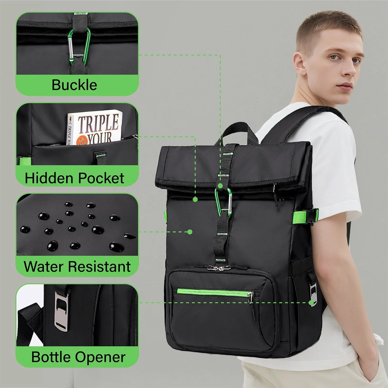 Рюкзак для ноутбука Lunch Backpack, фото №7 Рюкзак для ноутбука Lunch Backpack, фото №7