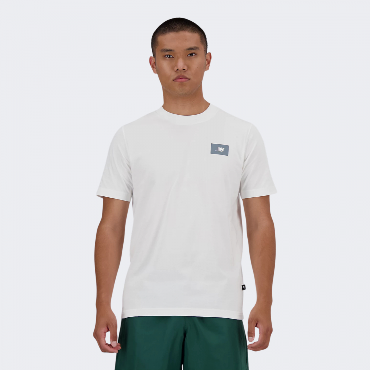 Футболка New Balance Logo Graphics MT41584WT Белый L, фото №1