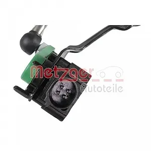 Датчик регулювання кута нахилу фар METZGER 0901424 для AUDI задня вісь праворуч synthetic.ua - Фото 1
