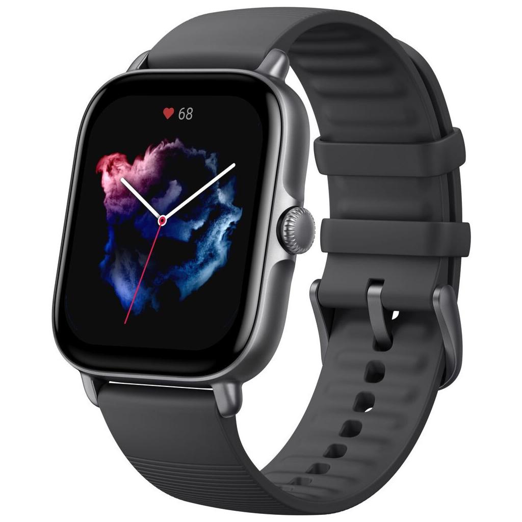 Смарт-годинник Amazfit GTS 3 Graphite Black, фото №1