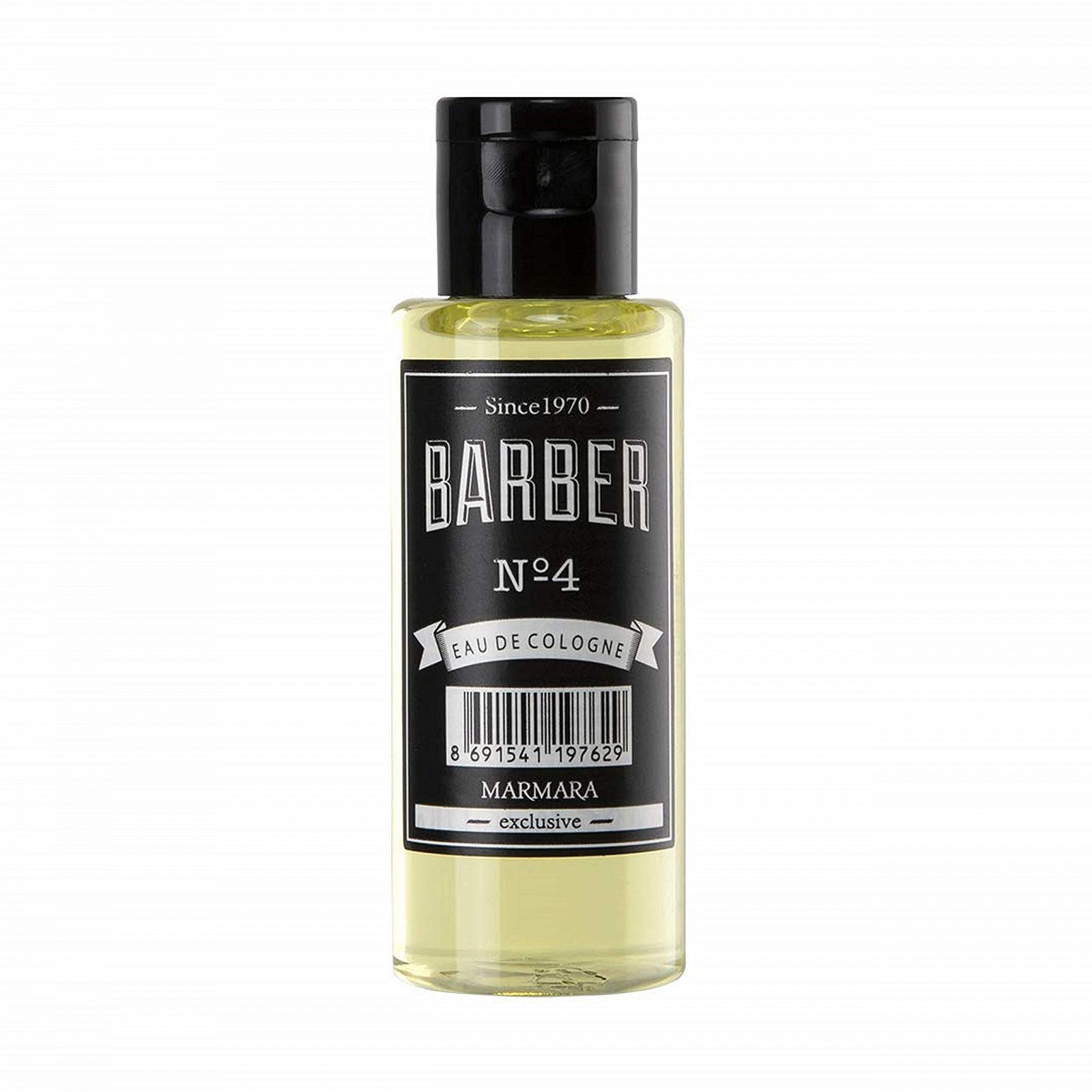 Одеколон MARMARA Eau de Cologne Barber (3 x 50 мл) No.4 Мужские духи После бритья, фото №1