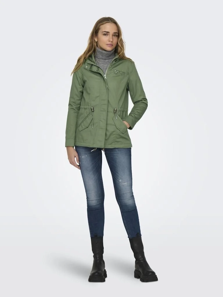 Жіноча перехідна куртка ONLY ONLLorca Canvas Parka Легка куртка з капюшоном, фото №5 Жіноча перехідна куртка ONLY ONLLorca Canvas Parka Легка куртка з капюшоном, фото №5