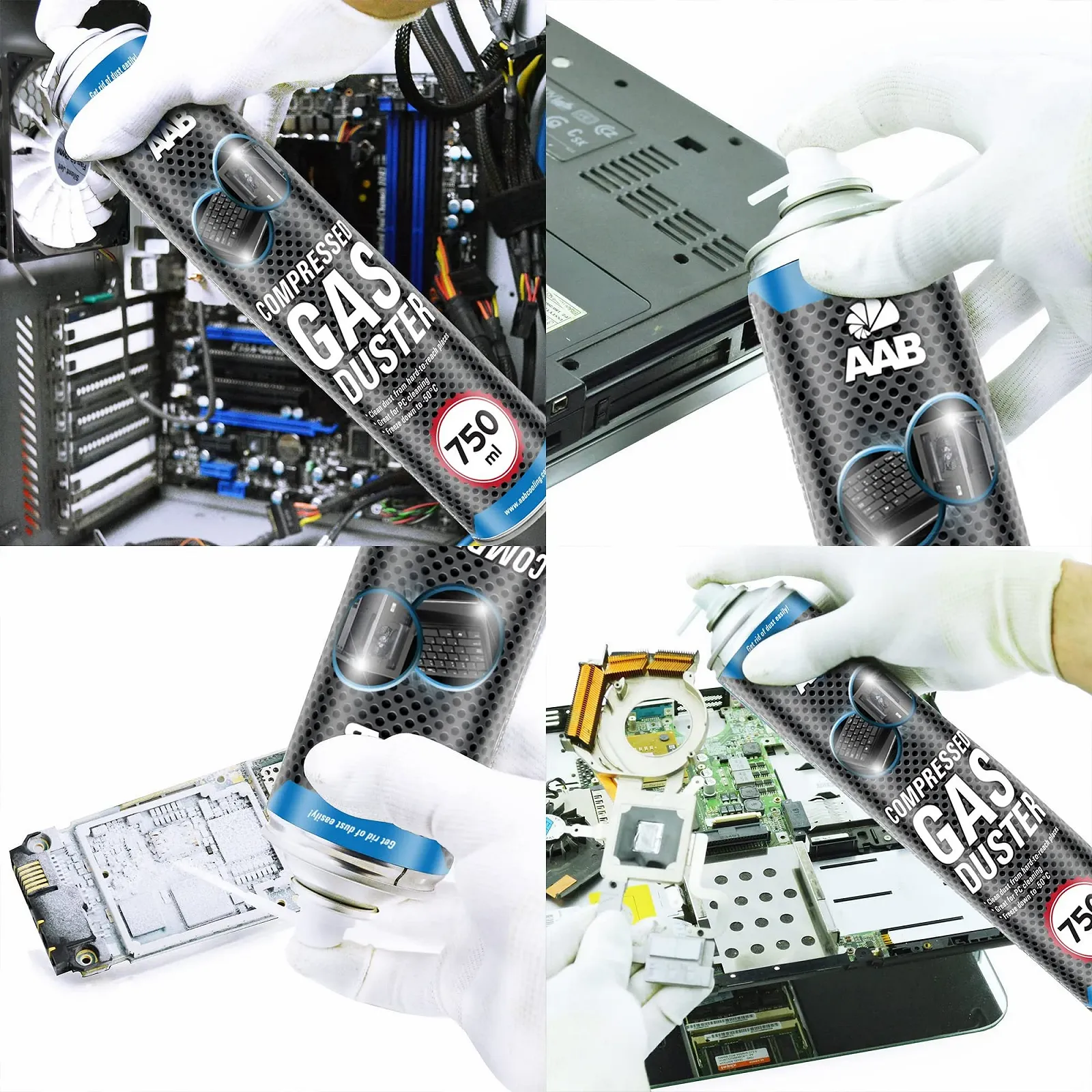 Спрей для очищення AAB 6 x 750 мл, фото №6 Спрей для очищення AAB 6 x 750 мл, фото №6