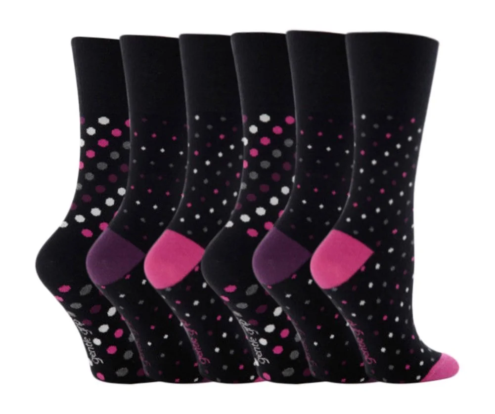 6 пар женских носков без резинки Gentle Grip EU 37-41, фото №1 6 пар женских носков без резинки Gentle Grip EU 37-41, фото №1