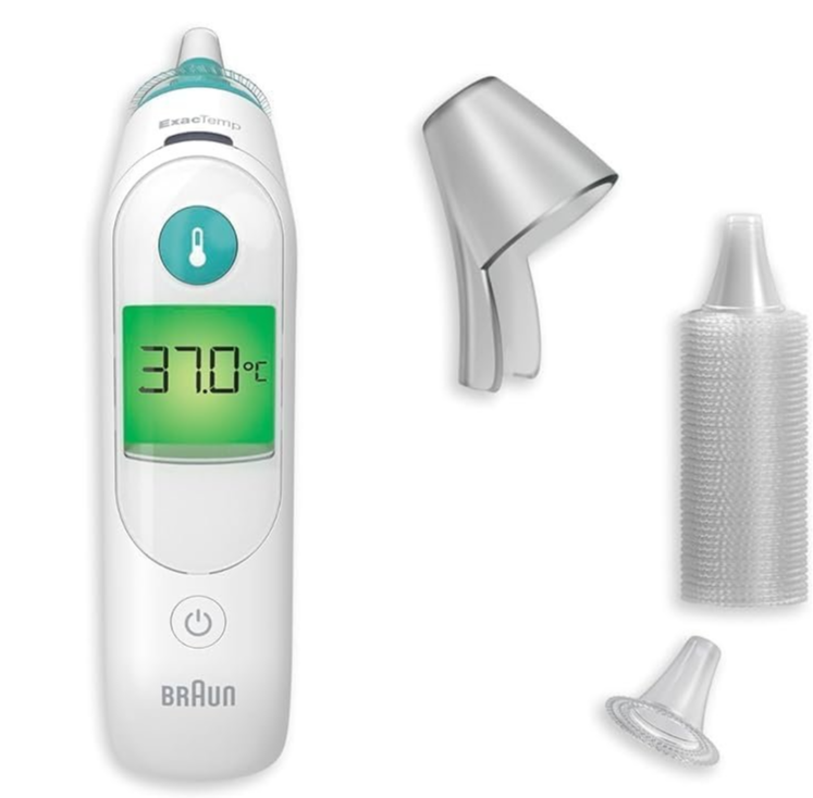 Вушний термометр Braun ThermoScan 6 Білий, фото №1