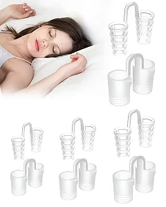 Средство от храпа 8 шт., против храпа, улучшает дыхание, улучшает сон, многократное - Фото 1