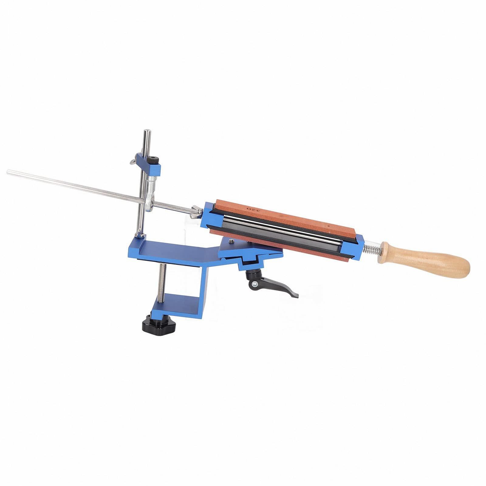 Набір для заточування ножів із фіксованим кутом 4 точильні камені та 4 алмазні камені, фото №5 Набір для заточування ножів із фіксованим кутом 4 точильні камені та 4 алмазні камені, фото №5