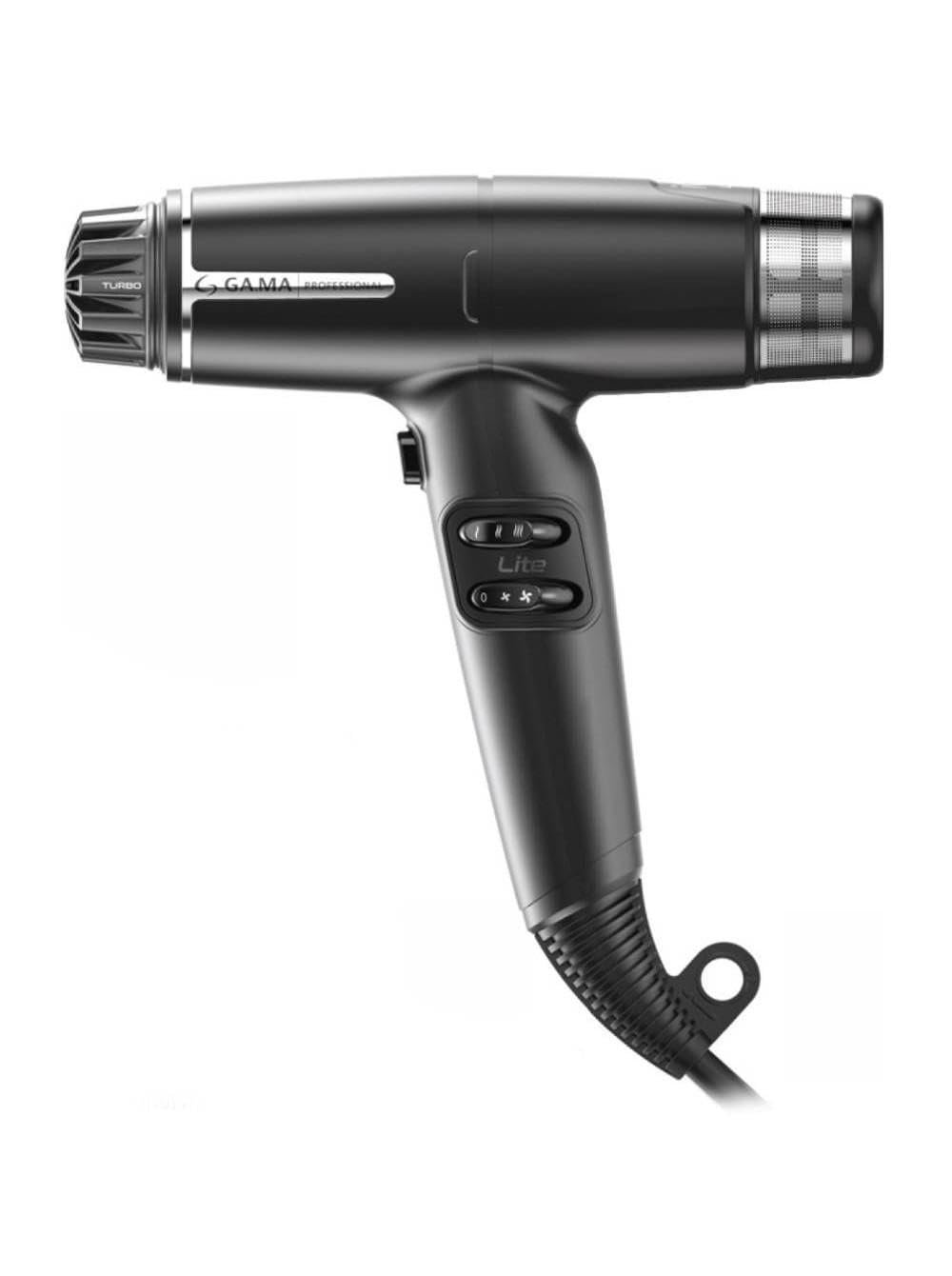 Фен GA.MA Italy Professional iQ Lite Max, 1700 Вт, черный, фото №1
