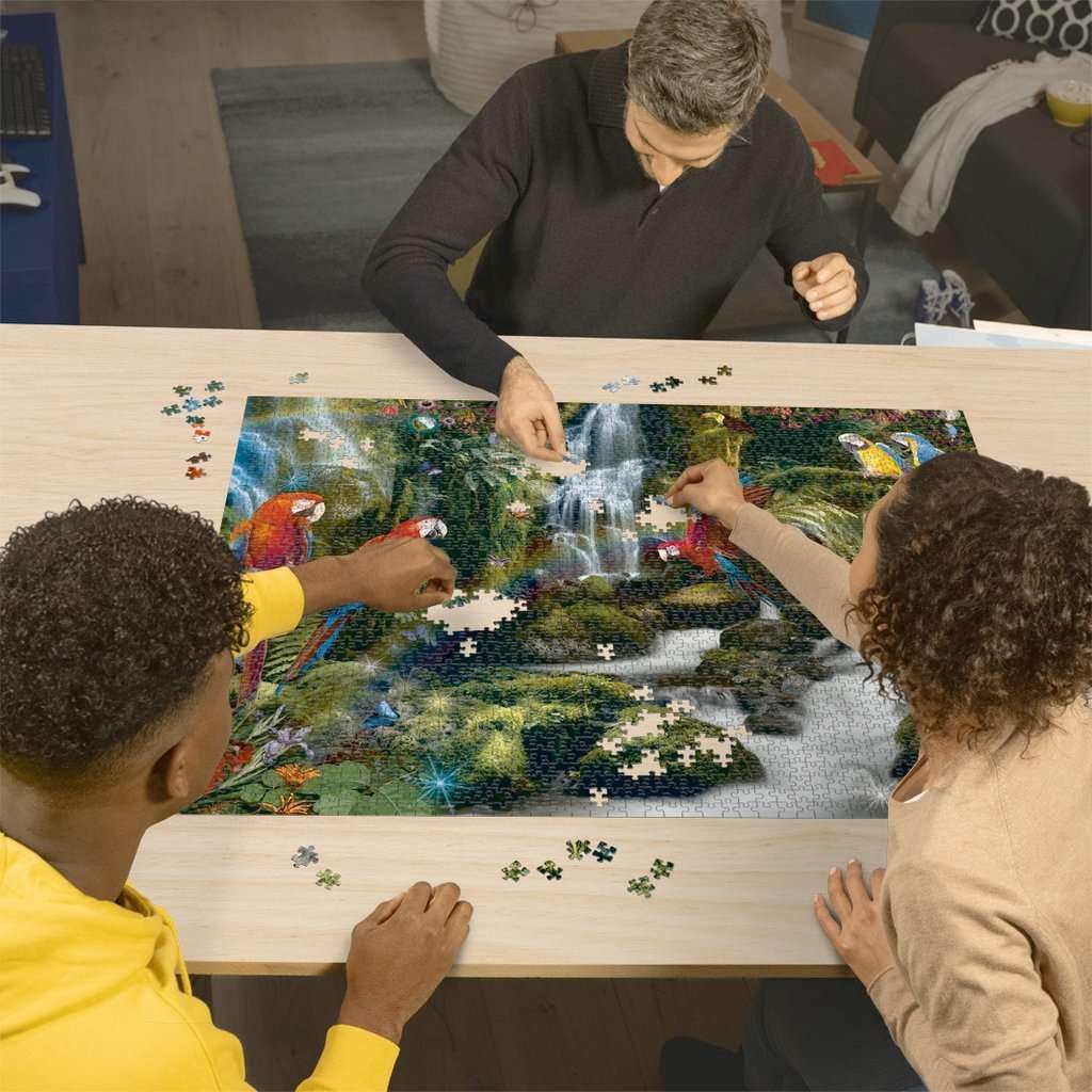 Пазл Ravensburger 17111 Colourful Parrots in the Jungle 2000 элементов, фото №3