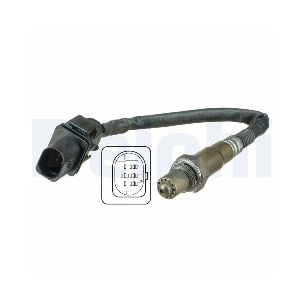 Лямбда-зонд DELPHI ES20540-12B1 для BMW CITROËN PEUGEOT MINI DS перед каталізатором, фото №1 Лямбда-зонд DELPHI ES20540-12B1 для BMW CITROËN PEUGEOT MINI DS перед каталізатором, фото №1