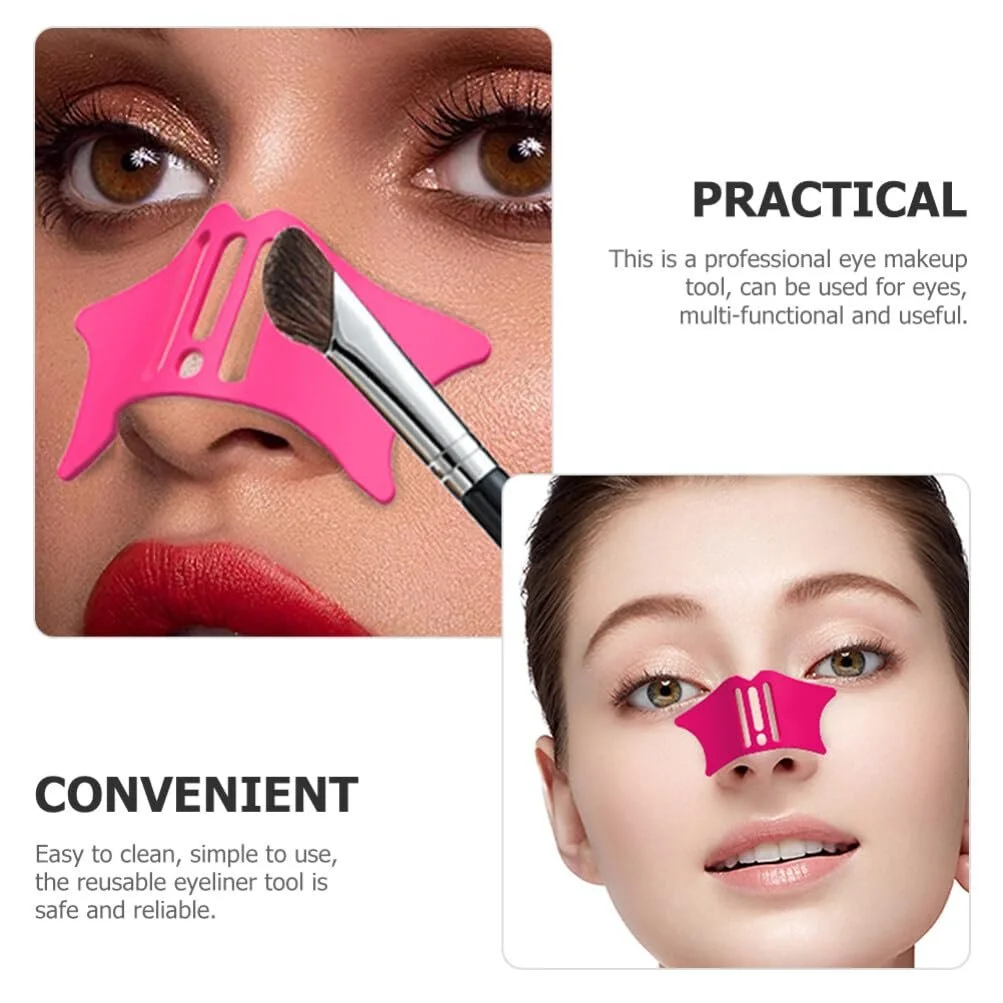 Трафарет для підводки очей Силіконовий FRCOLOR, аплікатор для тіней, фото №2