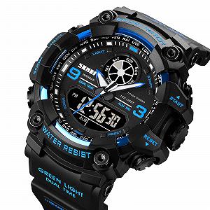 Годинник Skmei 1818 Black-Blue. SALE synthetic.ua - Фото 1